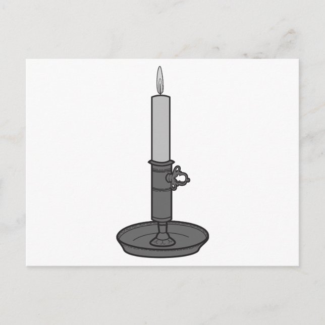 Kerze 01 postkarte (Vorderseite)