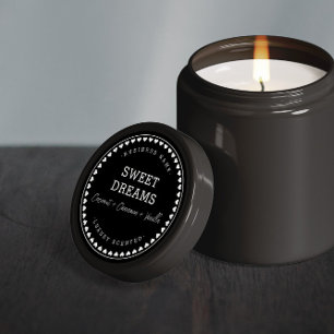 Kerze Jam Designkleber für Honey-Produkte Runder Aufkleber