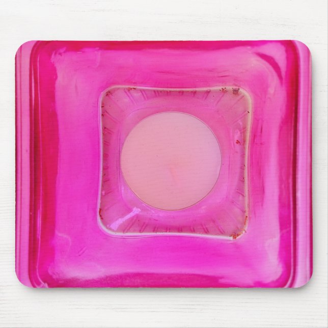 Kerze, süß rosa Liebe Kerzenlicht Mousepad (Vorne)