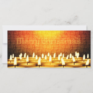 Kerzen brennen - Frohe Weihnachten