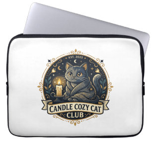 Kerzen Cozy Cat Cat Dad Geschenkidee - Kerzen Cozy Laptopschutzhülle