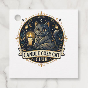 Kerzen Cozy Katze Katze Papa Geschenkidee - Kerzen Geschenkanhänger