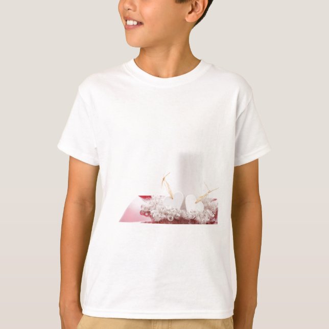 Kerzen & Herz T-Shirt (Vorderseite)