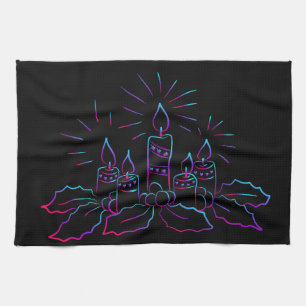 Kerzen Küchentücher