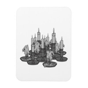 Kerzen Magnet