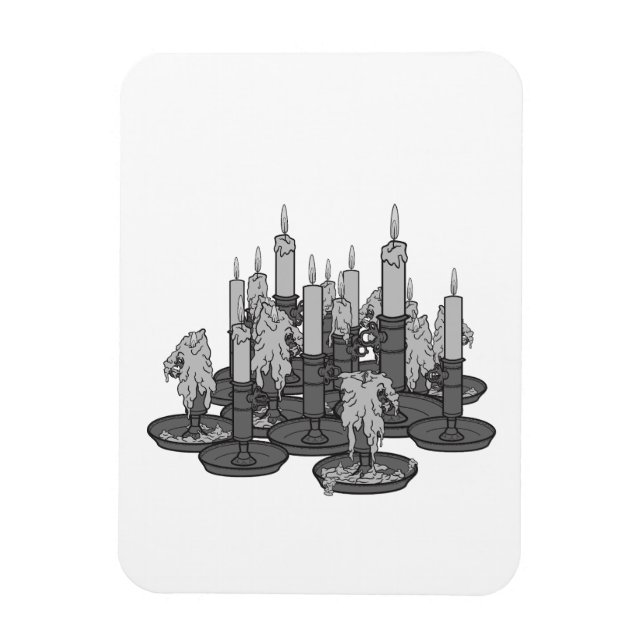 Kerzen Magnet (Vertikal)