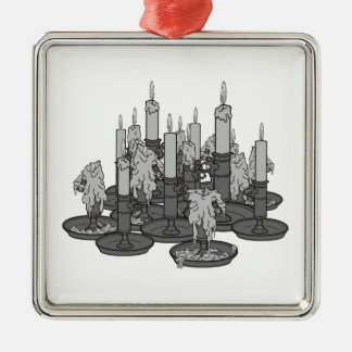 Kerzen Ornament Aus Metall