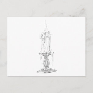 Kerzen Postkarte