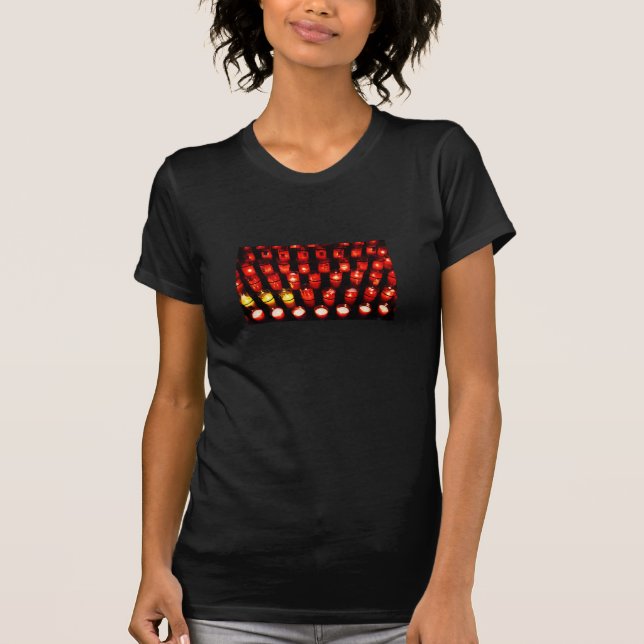Kerzen T-Shirt (Vorderseite)