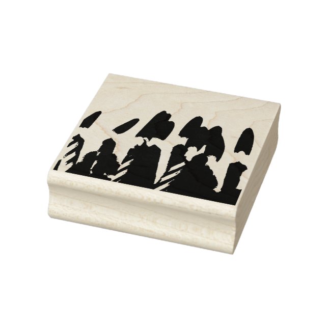 Kerzen Tasche Gummi Briefmarke Gummistempel (Stempel)