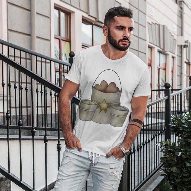 Kerzen und Herz T - Shirt (Von Creator hochgeladen)