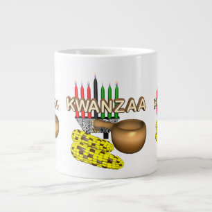 Kerzen von Kwanzaa - Jumbo-Tasse