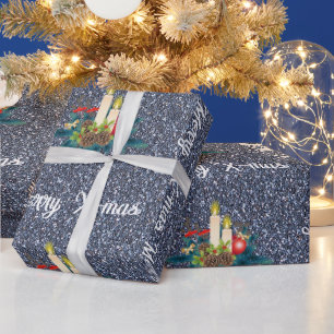Kerzen Wrapping Papier Geschenkpapier