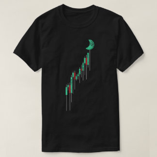 Kerzenchart Bis Zum Mond T-Shirt
