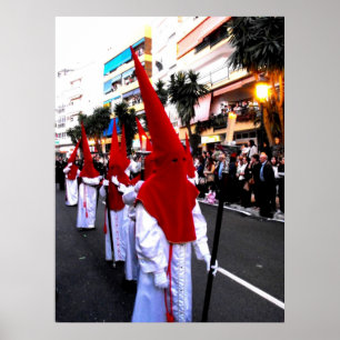 Kerzenhalter, Palmensonntagsparade Poster