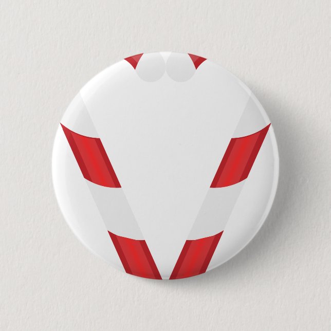 Kerzenherz Button (Vorderseite)