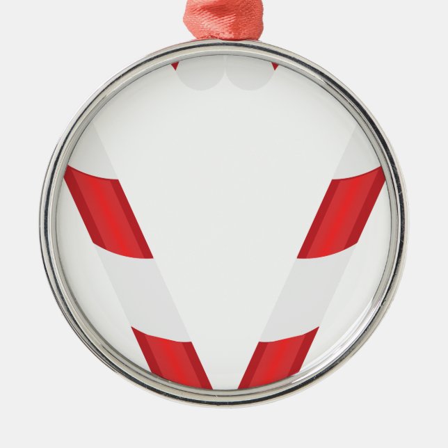Kerzenherz Ornament Aus Metall (Vorne)