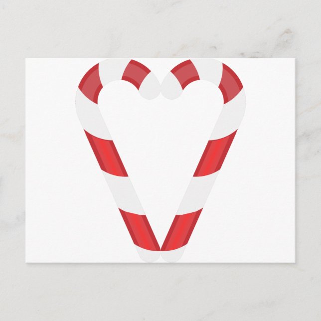 Kerzenherz Postkarte (Vorderseite)
