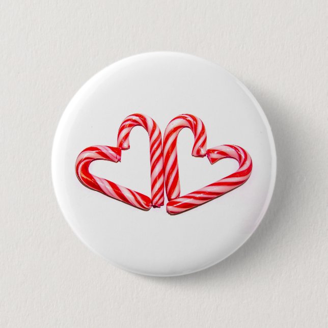 Kerzenherzen Button (Vorderseite)