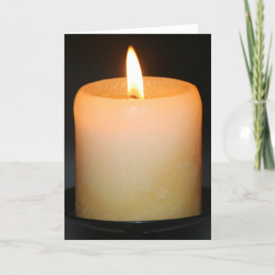 Kerzenlicht Karte