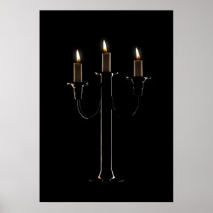 Kerzenlicht Poster