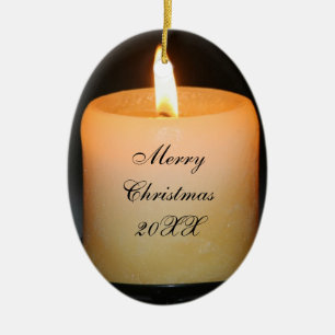 Kerzenweihnachten Keramikornament