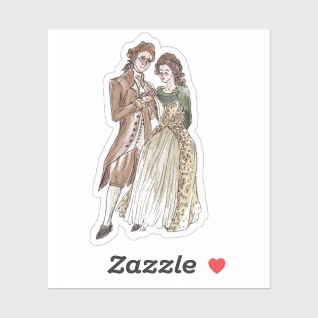 Kes and Violet Custom Cut Vinyl Sticker (Blatt)