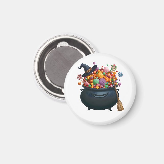 Kessel der Giggel & Gummies Magnet (Vorderseite/Rückseite)