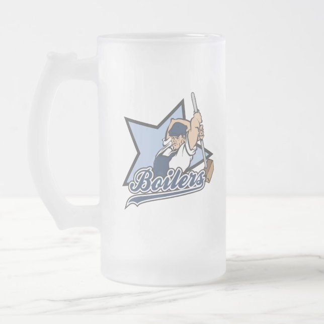 Kessel-Tasse Mattglas Bierglas (Links)