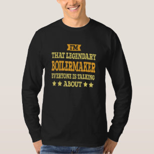 Kesselbauer-Stellenbezeichnung Mitarbeiter Lustige T-Shirt