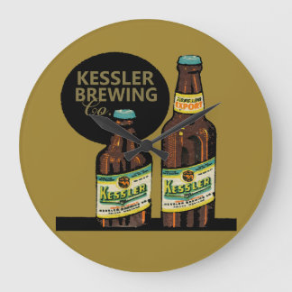 Kessler Export Beer Große Wanduhr