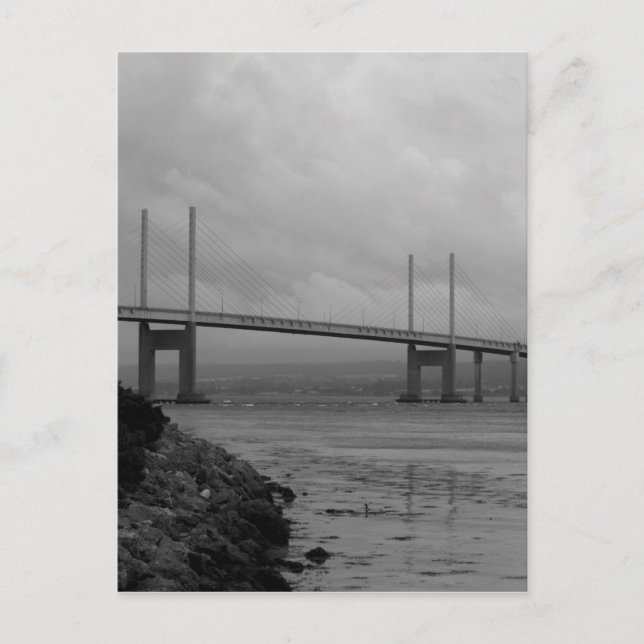 Kessock-Brücke in Schottland Postkarte (Vorderseite)