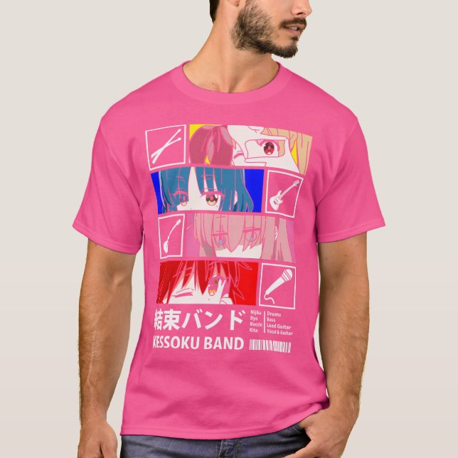 Kessoku Band T-Shirt (Vorderseite)