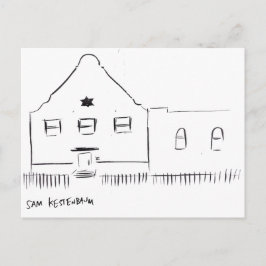 Kestenbaum Bedford-Stuyvesant Synagoge Postkarte
