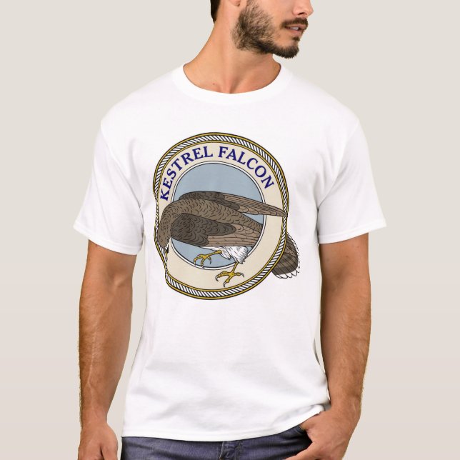 Kestrel Falke-m T-Shirt (Vorderseite)