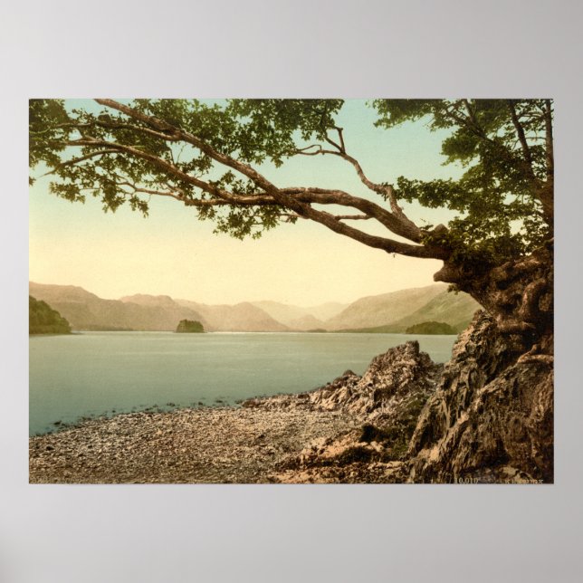 Keswick I, Derwentwater, Lake District, England Poster (Vorne)