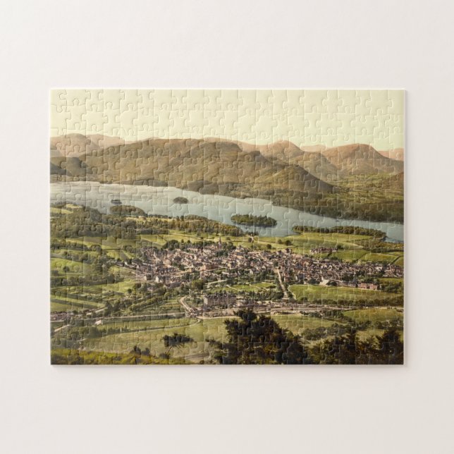 Keswick II, Derwentwater, See-Bezirk, England Puzzle (Horizontal)