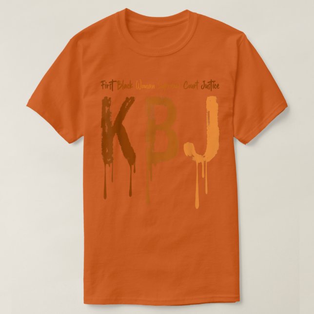 Ketanji Brown Jackson 1. Oberster Gerichtshof Bl T-Shirt (Design vorne)