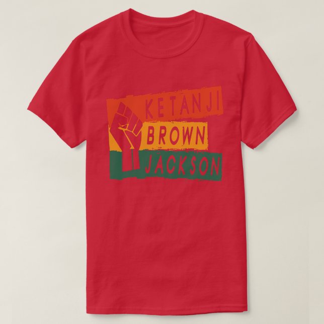 Ketanji Brown Jackson Black History African Woman T-Shirt (Design vorne)