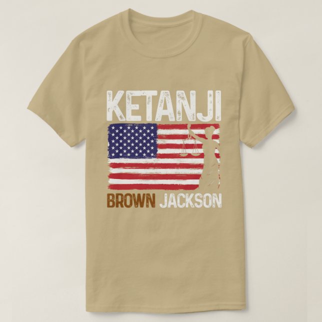 Ketanji Brown Jackson Black History African Woman T-Shirt (Design vorne)
