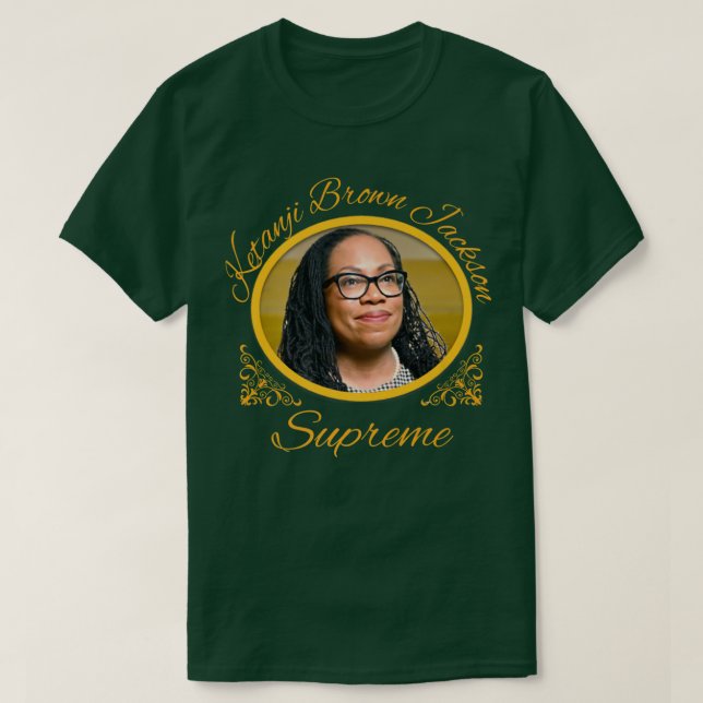 Ketanji Brown Jackson Supreme Gedenkfeier Souven T-Shirt (Design vorne)