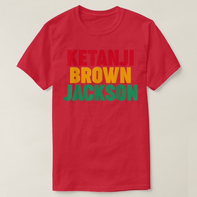 Ketanji Brown Jackson T-Shirt (Design vorne)