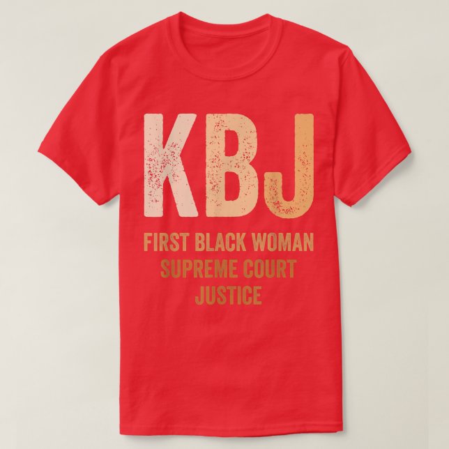 Ketanji Brown Jackson Tshirt Oberster Gerichtshof (Design vorne)