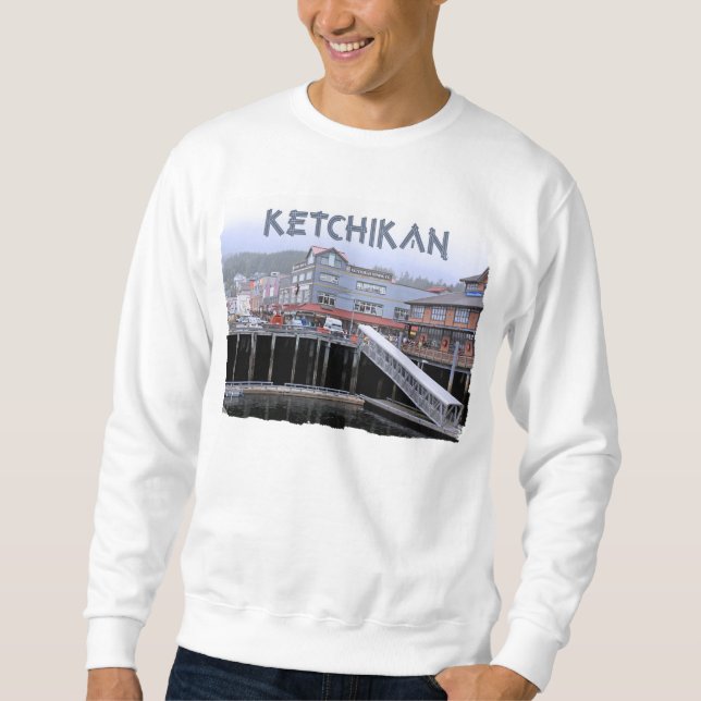 Ketchikan 3 grundlegendes Sweatshirt (Vorderseite)