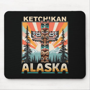 Ketchikan Alaska Native Amerikanische Ureinwohner Mousepad