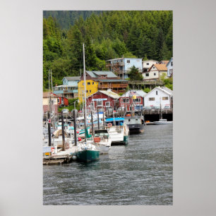 Ketchikan Alaska Plakat