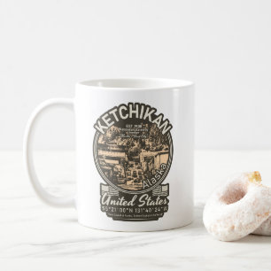 KETCHIKAN ALASKA - REVILLAGIGEDO INSEL KAFFEETASSE