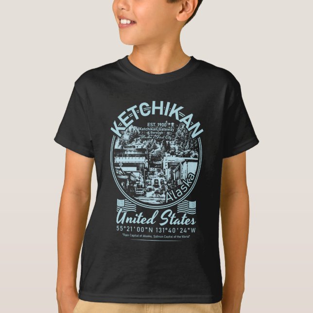 KETCHIKAN ALASKA - REVILLAGIGEDO INSEL T-Shirt (Vorderseite)
