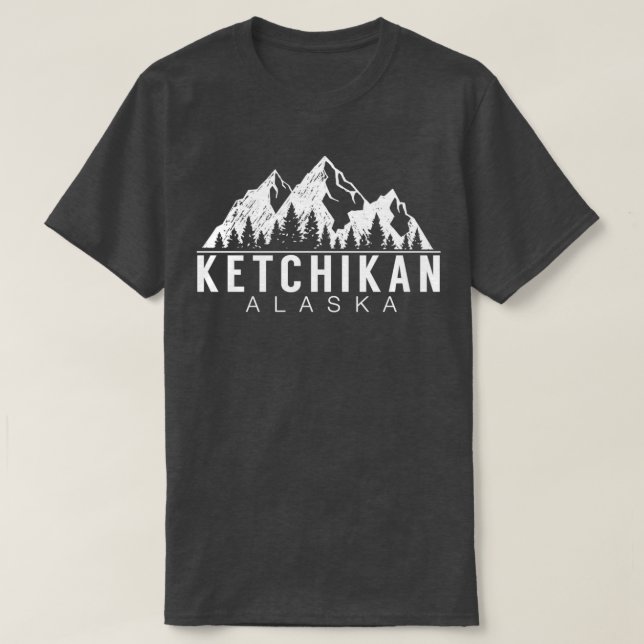 Ketchikan Alaska T-Shirt (Design vorne)
