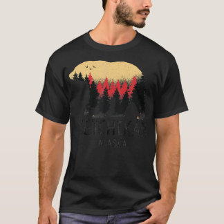 Ketchikan Alaska Vintage Grizzlybär Natur Souvenir T-Shirt